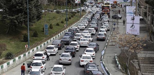 خبرنگاران ترافیک سنگین در جاده کرج - چالوس