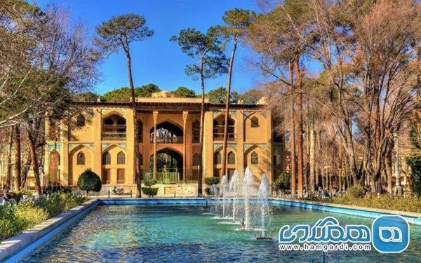 کاخ هشت بهشت یکی از جاذبه های تاریخی و زیبای اصفهان است