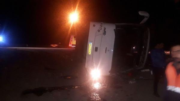 17 مصدوم در حادثه رانندگی در قزوین